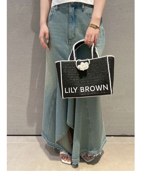 セール】【限定カラー】【LILY BROWN×MARY QUANT】ジュートロゴトート