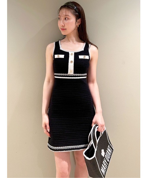 LILY BROWN(リリーブラウン)の「【限定カラー】【LILY BROWN×MARY QUANT】ジュートロゴトート(ショルダーバッグ・レディース・ピンク/ホワイト/ベージュ/ブラック・FREE)」の16枚目の写真