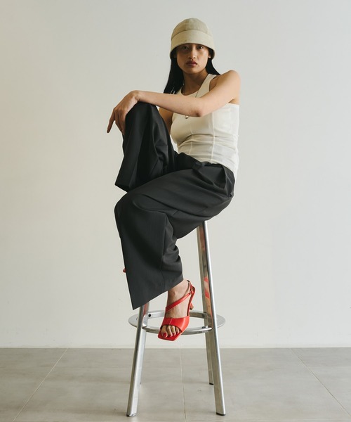 Cow Leather Curvy Mule（サンダル）｜UNITED TOKYO