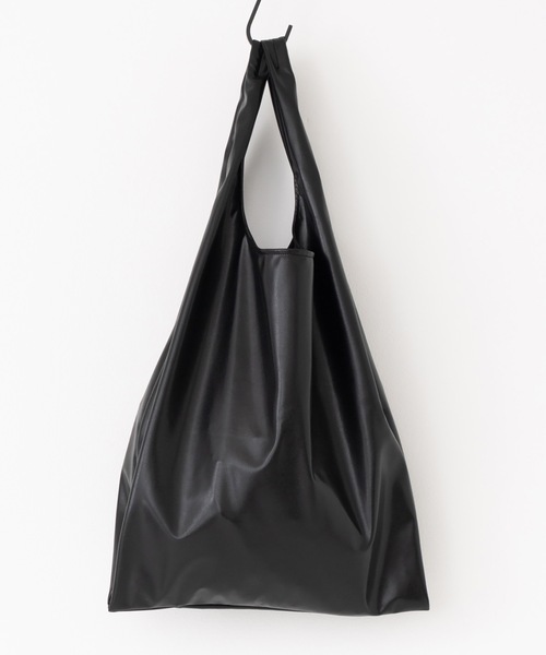 RYU(リュー)の「vegan leather bag(トートバッグ・レディース・ブラック/スモークピンク・FREE)」の1枚目の写真