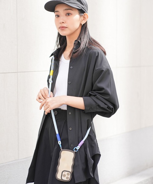 mili an deni(ミリアンデニ)の「カラフルロープストラップ(ウォレットチェーン・レディース・ブルー/グリーン/ピンク/パープル・F)」の10枚目の写真