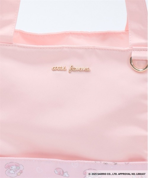 axes femme（アクシーズファム）の「マイメロディ/ビッグトート（トートバッグ・レディース・ピンク・FREE）」の12枚目の写真