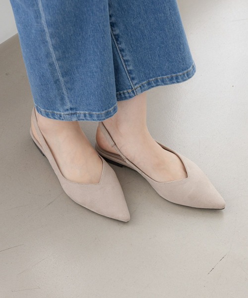 Elura（エルーラ）の「スリングバッグミュール/324745（パンプス・レディース・アイボリー/ベージュ/ブラック・LARGE/MEDIUM/SMALL）」の2枚目の写真