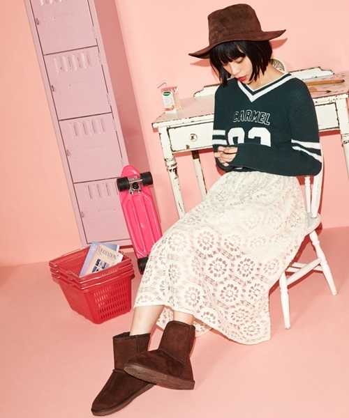 WEGO（ウィゴー）の「WEGO/フェイクスエードハット（ハット・レディース・ブラック/ベージュ/ブラウン/キャメル・FREE）」の12枚目の写真