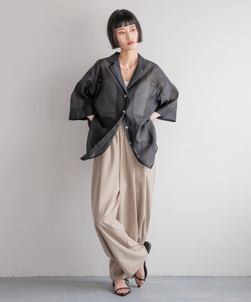 セール】シアーカイキンシャツSS 451978（シャツ/ブラウス）｜LOWRYS