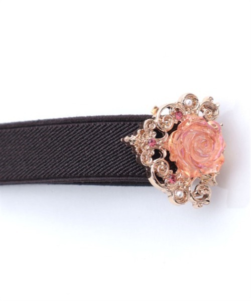 axes femme（アクシーズファム）の「オーロラローズ細ゴムベルト（ベルト・レディース・シルバー/ゴールド・FREE）」の15枚目の写真