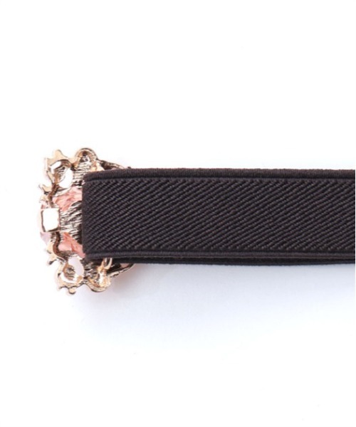 axes femme（アクシーズファム）の「オーロラローズ細ゴムベルト（ベルト・レディース・シルバー/ゴールド・FREE）」の14枚目の写真