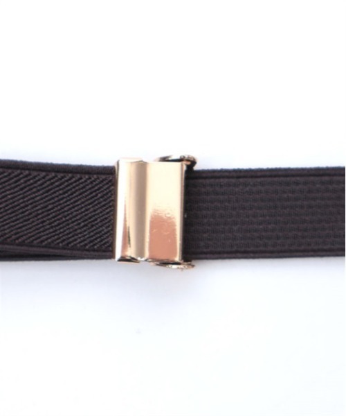 axes femme（アクシーズファム）の「オーロラローズ細ゴムベルト（ベルト・レディース・シルバー/ゴールド・FREE）」の13枚目の写真