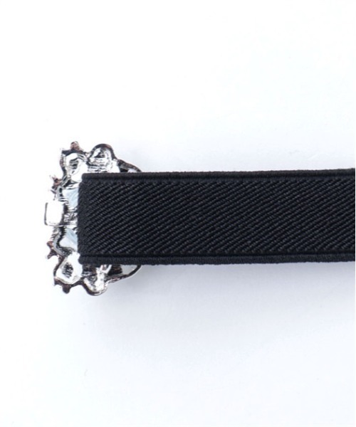 axes femme（アクシーズファム）の「オーロラローズ細ゴムベルト（ベルト・レディース・シルバー/ゴールド・FREE）」の5枚目の写真