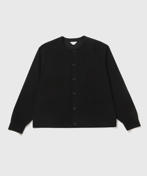 ADAM ET ROPE'（アダムエロペ）の「接触冷感【MINUS】クルーネック カーディガン（カーディガン/ボレロ・メンズ・ブラック/ネイビー/グリーン系その他・L/M）」の2枚目の写真