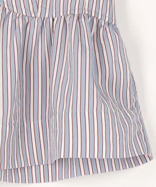 GANNI（ガニー）の「GANNI/ガニー Yarn Dyed Stripe Blouse / W0311 