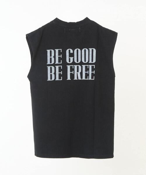 【未使用・タグ付】レミレリーフ BE GOOD Tシャツ/ブラック REMI ELIEF/レミレリーフ】【別注】 ロゴTシャツ BE GOOD BE