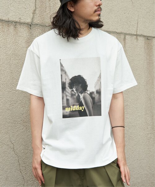 VENCEEXCHANGE(ヴァンスエクスチェンジ)の「ユニセックスフォトTシャツ(Tシャツ/カットソー・レディース・オフホワイト/ブラック/チャコール・FREE)」の9枚目の写真