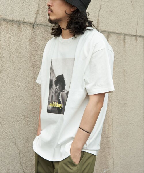 VENCEEXCHANGE(ヴァンスエクスチェンジ)の「ユニセックスフォトTシャツ(Tシャツ/カットソー・レディース・オフホワイト/ブラック/チャコール・FREE)」の4枚目の写真