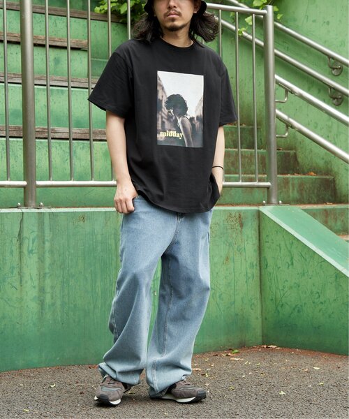 VENCEEXCHANGE(ヴァンスエクスチェンジ)の「ユニセックスフォトTシャツ(Tシャツ/カットソー・レディース・オフホワイト/ブラック/チャコール・FREE)」の7枚目の写真
