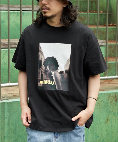 VENCEEXCHANGE(ヴァンスエクスチェンジ)の「ユニセックスフォトTシャツ(Tシャツ/カットソー・レディース・オフホワイト/ブラック/チャコール・FREE)」の19枚目の写真