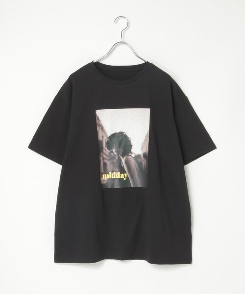 VENCEEXCHANGE(ヴァンスエクスチェンジ)の「ユニセックスフォトTシャツ(Tシャツ/カットソー・レディース・オフホワイト/ブラック/チャコール・FREE)」の22枚目の写真