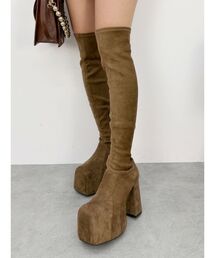 EVRIS | プラットフォームニーハイブーツ(ブーツ)