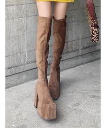 EVRIS | プラットフォームニーハイブーツ(ブーツ)