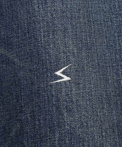 UNDERCOVER（アンダーカバー）の「UC2E8502（デニムパンツ・レディース・インディゴブルー/ブラック・1/2）」の9枚目の写真