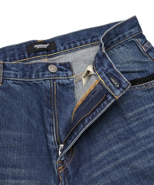UNDERCOVER（アンダーカバー）の「UC2E8502（デニムパンツ・レディース・インディゴブルー/ブラック・1/2）」の7枚目の写真