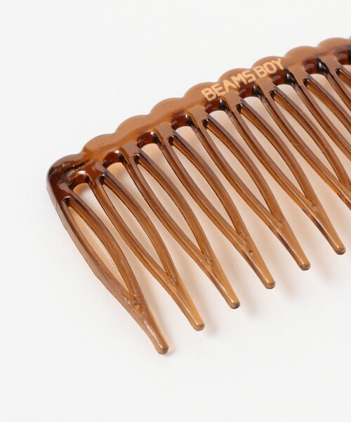 BEAMS BOY（ビームスボーイ）の「クリアコーム ２P（その他ヘアアクセサリー・レディース・イエロー/ブラウン・ONE SIZE）」の13枚目の写真