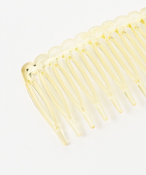 BEAMS BOY（ビームスボーイ）の「クリアコーム ２P（その他ヘアアクセサリー・レディース・イエロー/ブラウン・ONE SIZE）」の16枚目の写真