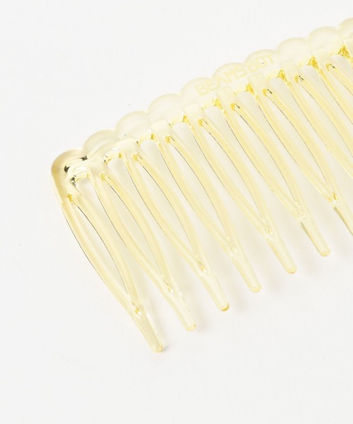 BEAMS BOY（ビームスボーイ）の「クリアコーム ２P（その他ヘアアクセサリー・レディース・イエロー/ブラウン・ONE SIZE）」の8枚目の写真