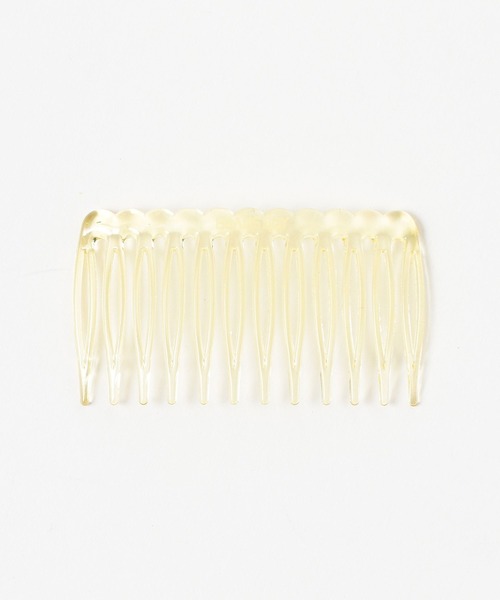 BEAMS BOY（ビームスボーイ）の「クリアコーム ２P（その他ヘアアクセサリー・レディース・イエロー/ブラウン・ONE SIZE）」の9枚目の写真