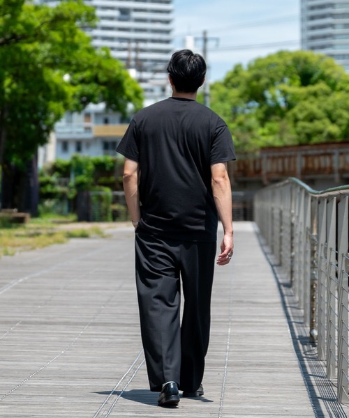 FCTY.(エフシーティーワイ)の「FCTY.ロゴ刺繍TEE(Tシャツ/カットソー・メンズ・ブラック/ホワイト・LARGE/MEDIUM)」の6枚目の写真