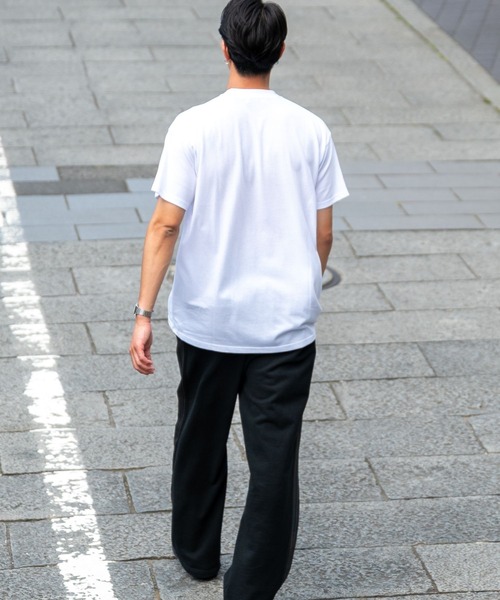 FCTY.(エフシーティーワイ)の「FCTY.ロゴ刺繍TEE(Tシャツ/カットソー・メンズ・ブラック/ホワイト・LARGE/MEDIUM)」の4枚目の写真