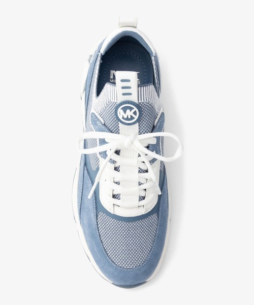 MICHAEL KORS（マイケルコース）の「DARIUS ニット スニーカー（スニーカー・メンズ・ブルー系・8.5/8/7.5/7/11/10.5/10/9.5/9）」の6枚目の写真