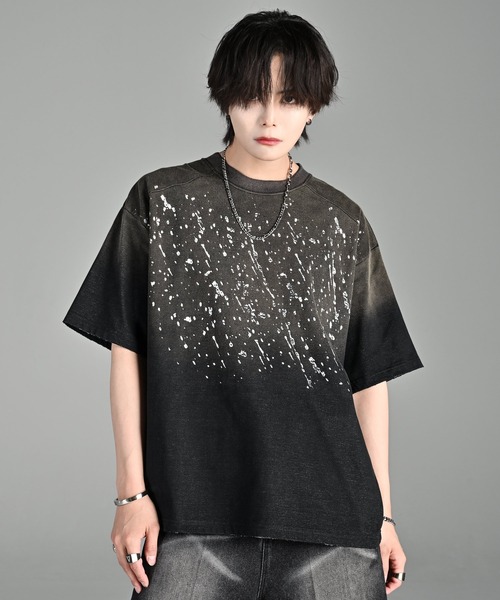ADRER（アドラー）の「-High-End Line- Oversized 6design Tee / ハイエンドラインオーバーサイズ6デザインT（Tシャツ/カットソー・メンズ・ブラック系1/ブラック系2/ブラック系3/ブラック系4/グレー系1/グレー系2・S/M/L/XS）」の4枚目の写真