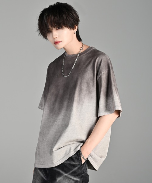 ADRER（アドラー）の「-High-End Line- Oversized 6design Tee / ハイエンドラインオーバーサイズ6デザインT（Tシャツ/カットソー・メンズ・ブラック系1/ブラック系2/ブラック系3/ブラック系4/グレー系1/グレー系2・S/M/L/XS）」の16枚目の写真