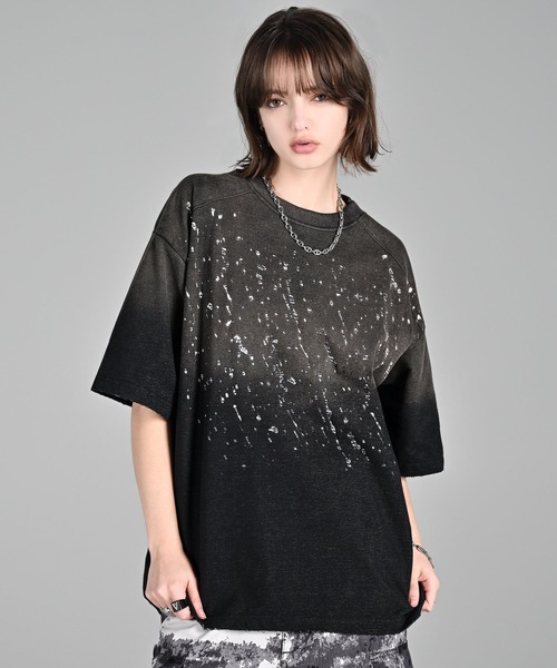 ADRER(アドラー)の「-High-End Line- Oversized 6design Tee / ハイエンドラインオーバーサイズ6デザインT(Tシャツ/カットソー・メンズ・ブラック系1/ブラック系2/ブラック系3/ブラック系4/グレー系1/グレー系2・S/M/L/XS)」の17枚目の写真