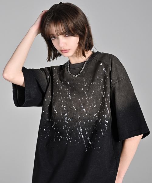 ADRER(アドラー)の「-High-End Line- Oversized 6design Tee / ハイエンドラインオーバーサイズ6デザインT(Tシャツ/カットソー・メンズ・ブラック系1/ブラック系2/ブラック系3/ブラック系4/グレー系1/グレー系2・S/M/L/XS)」の16枚目の写真