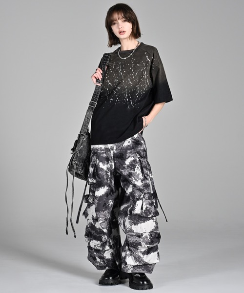 ADRER(アドラー)の「-High-End Line- Oversized 6design Tee / ハイエンドラインオーバーサイズ6デザインT(Tシャツ/カットソー・メンズ・ブラック系1/ブラック系2/ブラック系3/ブラック系4/グレー系1/グレー系2・S/M/L/XS)」の18枚目の写真