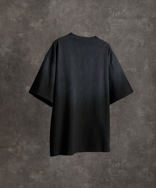 アドーア 黒 オーバーサイズ Tシャツ ほぼ正方形オーバーTシャツ BLACK | ALFLYD: アルフレイド ある