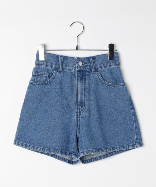 repipi armario（レピピ アルマリオ）の「【girly line】トキメキデニムキュロット（デニムパンツ・キッズ・ブルー/ブラック・MEDIUM/LARGE/SMALL）」の7枚目の写真