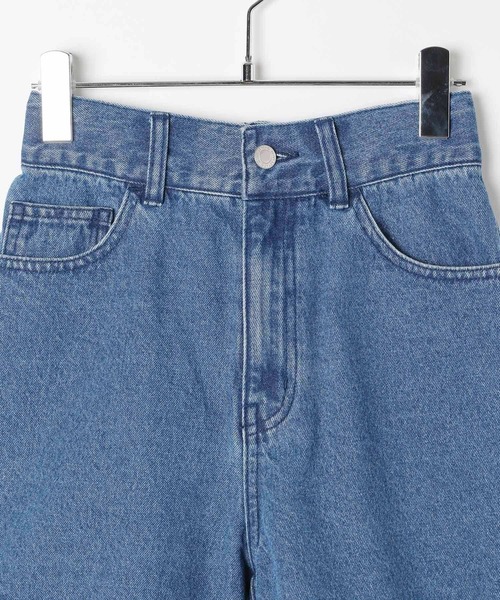 repipi armario（レピピ アルマリオ）の「【girly line】トキメキデニムキュロット（デニムパンツ・キッズ・ブルー/ブラック・MEDIUM/LARGE/SMALL）」の9枚目の写真