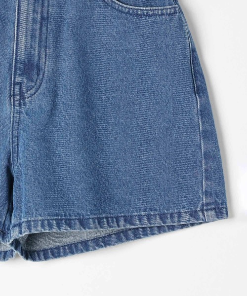 repipi armario（レピピ アルマリオ）の「【girly line】トキメキデニムキュロット（デニムパンツ・キッズ・ブルー/ブラック・MEDIUM/LARGE/SMALL）」の11枚目の写真