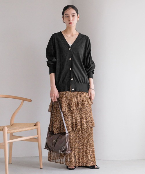 セール】ICEWEデコボタンVカーディガン 497187（カーディガン