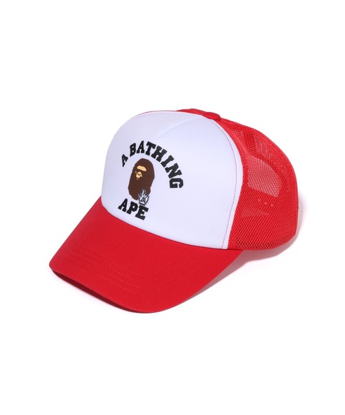 GO APE POINTER COLLEGE MESH CAP BAPEC（キャップ）｜A BATHING
