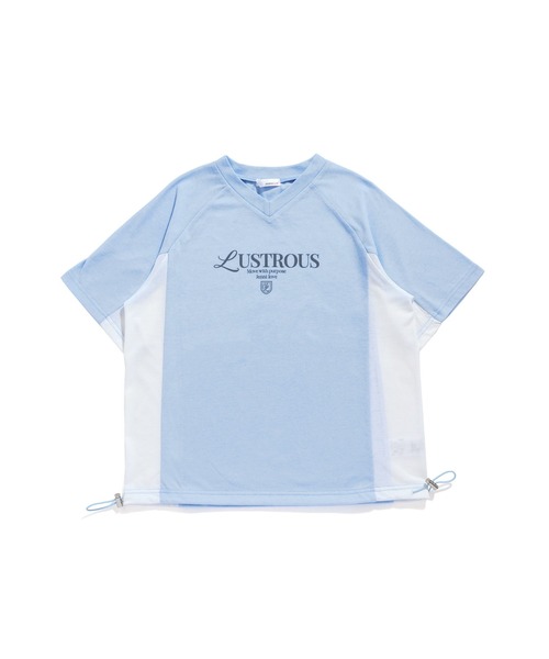 ゲームシャツ風すそドロストビッグT（Tシャツ/カットソー