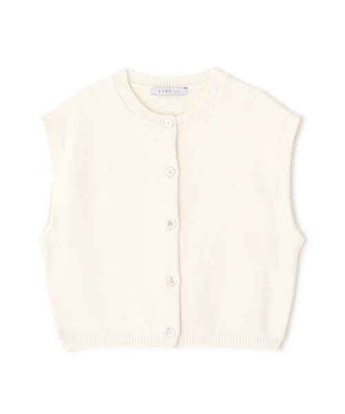 ETRE tokyo ニットトップス ケーブルハンドニットプルオーバー(F OFF WHITE): トップス