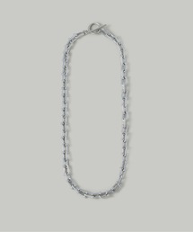 Jolie Toujours（ジョリトゥジュール）の「【汗や水に強い】〈ステンレス〉リンクチェーンマンテルネックレス（ネックレス）」
