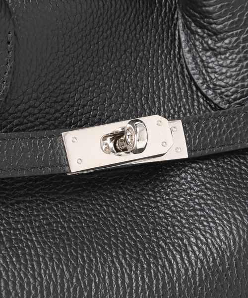 AULENTTI（オウレンティ）の「【AULENTTI/オウレンティ】バックルツキMINI BOSTON（ボストンバッグ・レディース・ブラック/ブラウン・FREE）」の13枚目の写真