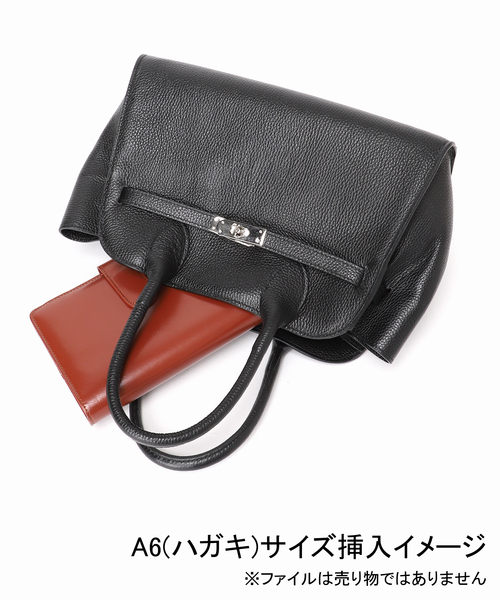 AULENTTI（オウレンティ）の「【AULENTTI/オウレンティ】バックルツキMINI BOSTON（ボストンバッグ・レディース・ブラック/ブラウン・FREE）」の16枚目の写真