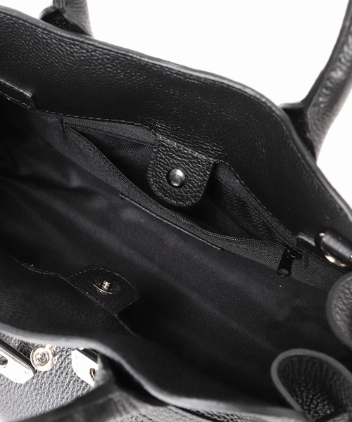 AULENTTI（オウレンティ）の「【AULENTTI/オウレンティ】バックルツキMINI BOSTON（ボストンバッグ・レディース・ブラック/ブラウン・FREE）」の19枚目の写真