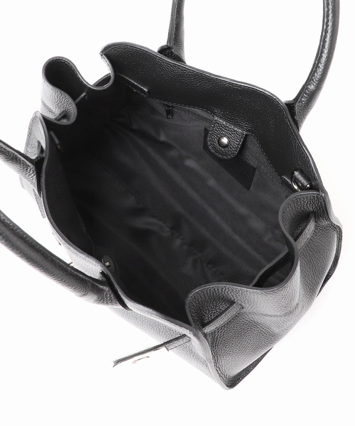 AULENTTI（オウレンティ）の「【AULENTTI/オウレンティ】バックルツキMINI BOSTON（ボストンバッグ・レディース・ブラック/ブラウン・FREE）」の20枚目の写真